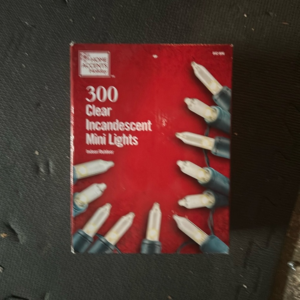 Clear Incandescent Mini Lights